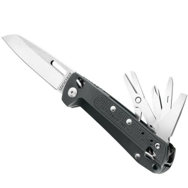 Leatherman FREE K4 coltello mutlifunzione da tasca con blocchi magnetici - Professional Cooking