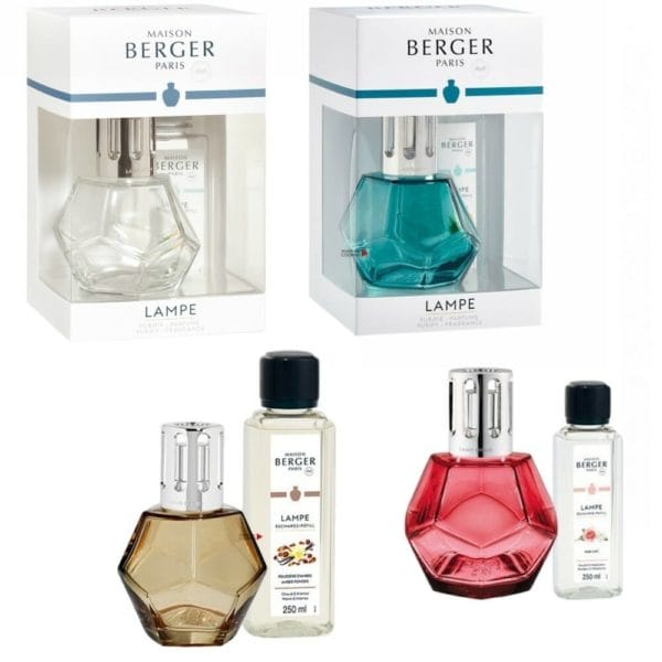 Maison Berger cofanetto lampada vetro Geometry con aroma ml. 250