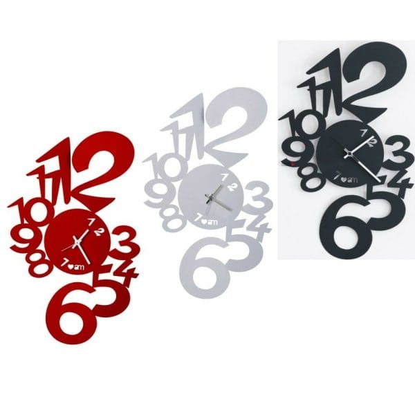 Arti e Mestieri Love orologio da parete design Lupin cm. 48 x 30 - Professional Cooking