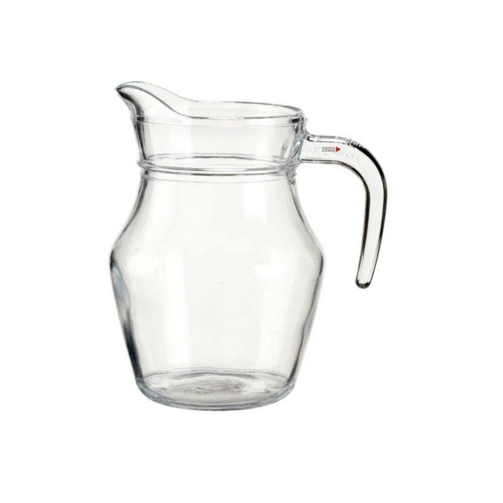 con tappo a sfera in sughero Operitacx Brocca per acqua in vetro da 500 ml cocktail birra per vino latte ghiacciato 