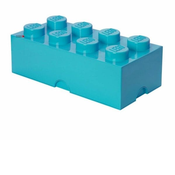 Lego-Scatola-Contenitore-Porta-Oggetti-Modello-Mattoncino-Lego-Cm-50-Azzurro-Organizzare