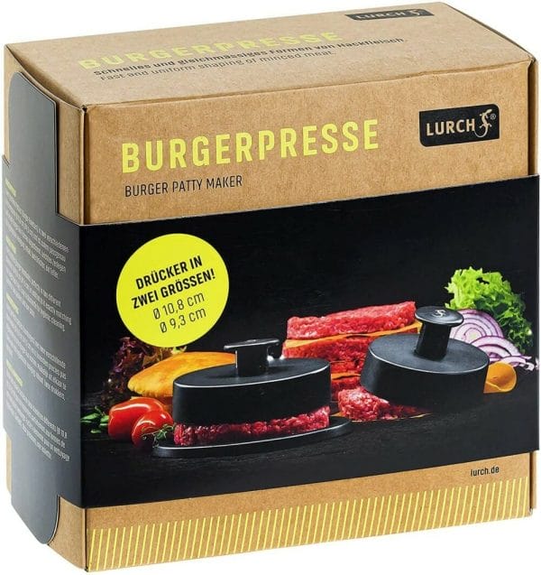Lurch pressa stampo hamburger polpette con 2 differenti diametri - Professional Cooking