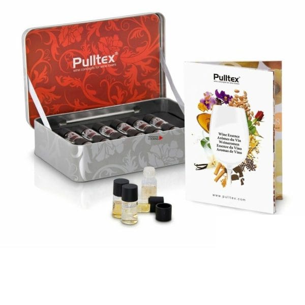 Pulltex Set 12 Essenze Aromi Per Allenare Olfatto Sommelier Vino Rosso - Professional Cooking
