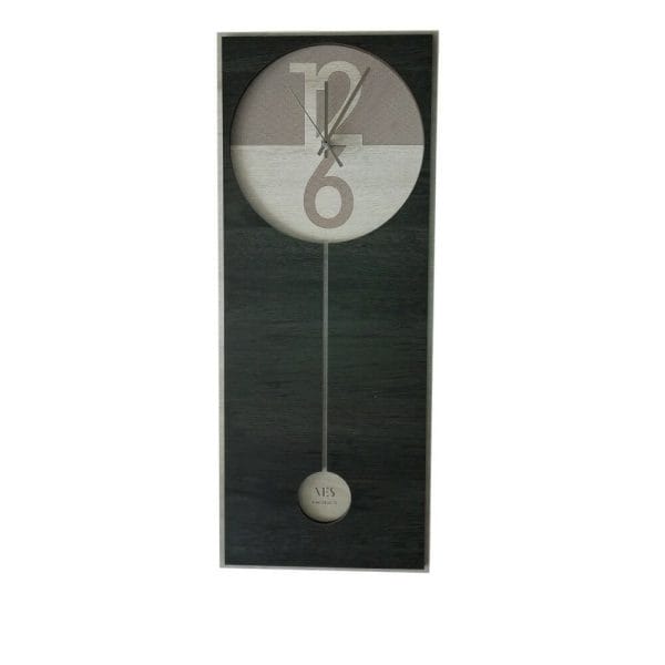 Orologio da parete design in legno inciso con taglio laser modello Pendolo cm. 60 - Professional Cooking